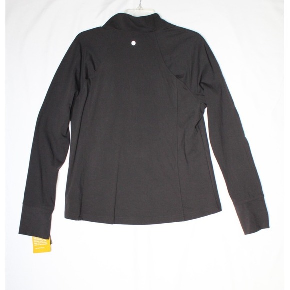 Avia Women's Black Nylon Core Athletic Jacket Lightweight Zip-Up Sweatshirt XL - Picture 5 of 11